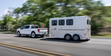 F-150 Lightning Platinum tow